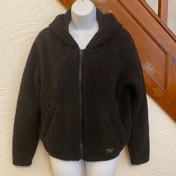 Abercrombie Sherpa zipped up jacket S - Picture 1 of 4
